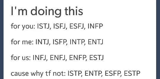 Funny MBTI Memes 