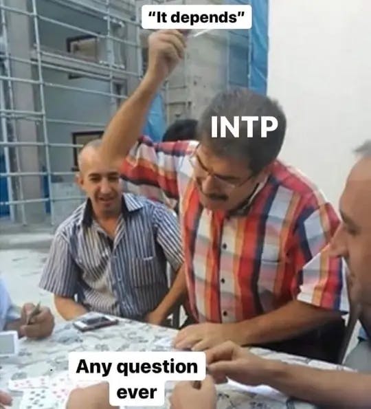 The best INTP Memes