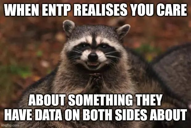 ENTPs Thrive on Debate