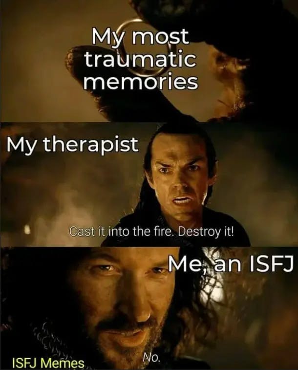 Typical ISFJ Memes 