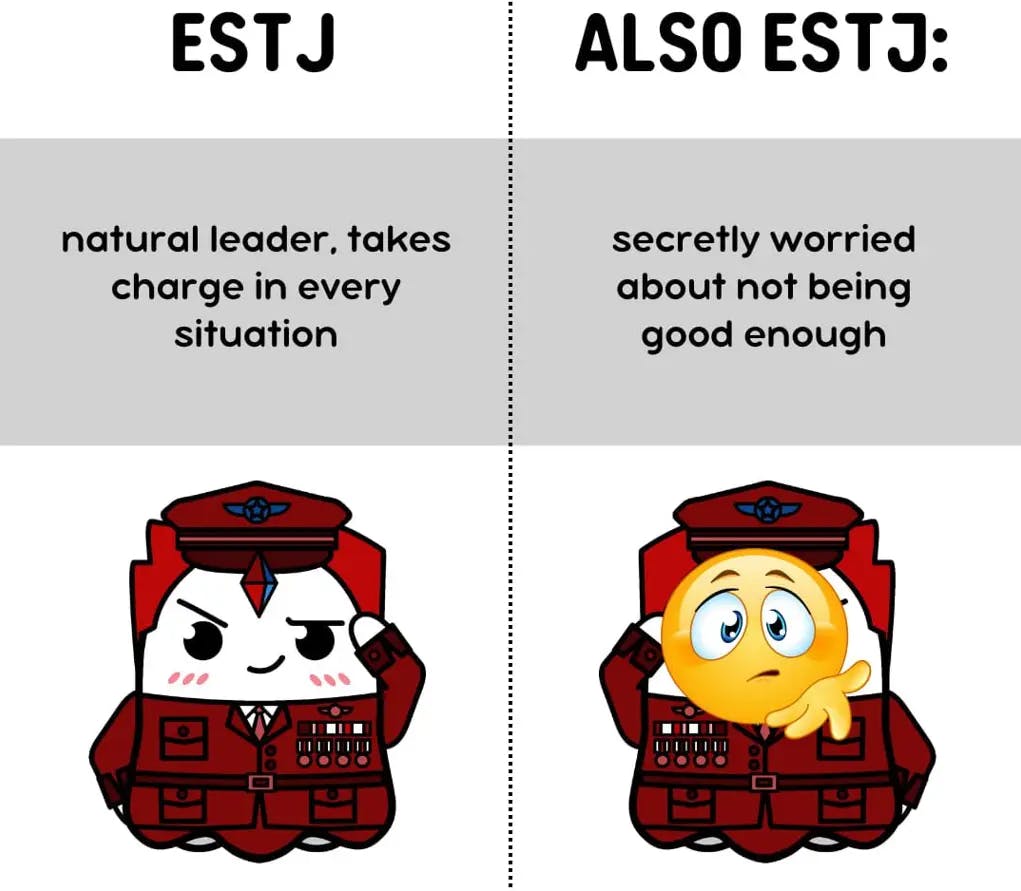 Unhealthy ESTJ